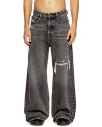 DIESEL - Relaxed Jeans Low Waist D-Rise - Lyst