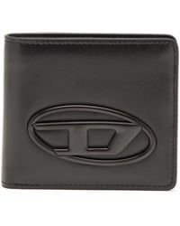 DIESEL - Portefeuille à deux volets en cuir - Lyst