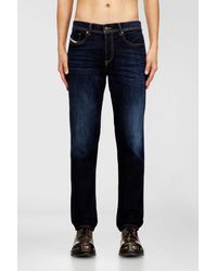 DIESEL - _2023 D-finitive_pants_blue_31 Kurz - Lyst