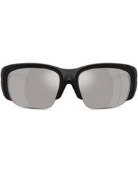 DIESEL - Wrap-Around Shape Sunglasses - Lyst
