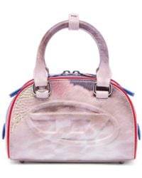 DIESEL - 1Dr Dome-Small Bowling Bag With Animal Print - Lyst