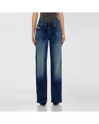 DIESEL - Regular Regular Waist 2071 D-Meel Joggjeans, Dark, Zip Fly - Lyst