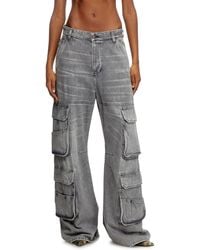 DIESEL - D-Sire 1996' Cargo Jeans - Lyst
