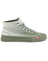 DIESEL - S-athos Mid-high-top Sneakers In Faded Canvas - Lyst