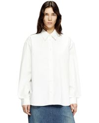 DIESEL - Camisa Estilo Boyfriend Con Oval D - Lyst