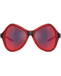 DIESEL - Occhiali Da Sole Stile Cat-Eye - Lyst