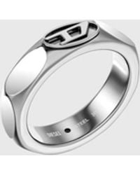 DIESEL - Edelstahl-Ring - Lyst