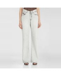 DIESEL - Regular Jeans High Waist 1971 D-Sent, Light, Button Fly - Lyst
