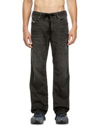DIESEL - Relaxed Regular Waist 2080 D-Reel Joggjeans, /Dark, Zip Fly - Lyst