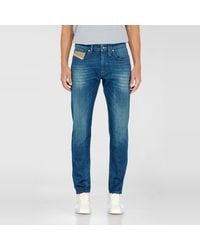 DIESEL - Slim Jeans Regular Waist 2019 D-Strukt, Medium, Zip Fly - Lyst