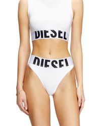 DIESEL - Three-Pack Briefs With Cut-Off Logo - Lyst