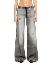 DIESEL - Relaxed Low Waist 2078 D-Ainty Joggjeans, Elastic Waistband - Lyst