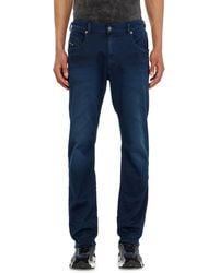 DIESEL - Regular Regular Waist 2032 D-Krooley-Bw Joggjeans, Colored, Elastic Waistband - Lyst