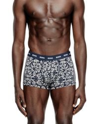 DIESEL - 3-Pack Boxer Briefs With Bandana Print - Lyst