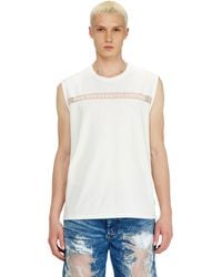 DIESEL - Tank Top With For Successful Loving Logo - Lyst