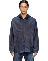 DIESEL - Chaqueta De Joggjeans Con Capucha - Lyst