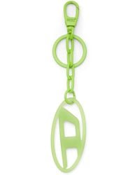 DIESEL - Oval D Charm/Key Ring - Lyst