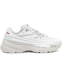 DIESEL - D-Airspeed Low-Sneakers rayées en ripstop enduit - Lyst
