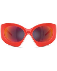 DIESEL - Wraparound Shape Sunglasses - Lyst