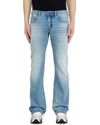 DIESEL - Bootcut Jeans Low Waist 2007 Zatiny, Light, Button Fly - Lyst