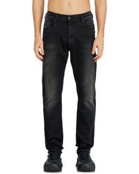 DIESEL - Regular Regular Waist 2032 D-Krooley-Bw Joggjeans, Colored, Elastic Waistband - Lyst