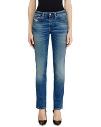 DIESEL - Slim Jeans Low Waist 1992 D-Jiann, Medium, Button Fly - Lyst
