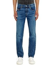 DIESEL - Regular Jeans Regular Waist 2023 D-Finitive, Dark, Button Fly - Lyst