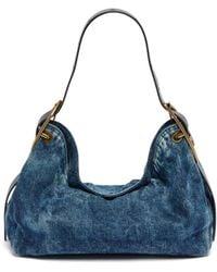DIESEL - D-Line-Denim Shoulder Bag - Lyst