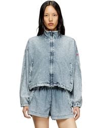 DIESEL - Cropped Jacket - Lyst