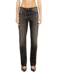 DIESEL - Regular Jeans Low Waist 1989 D-Mine, Button Fly - Lyst