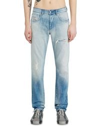 DIESEL - Slim Jeans Regular Waist 2019 D-Strukt, Light, Zip Fly - Lyst