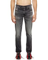 DIESEL - Slim Jeans Regular Waist 2019 D-Strukt, /Dark, Zip Fly - Lyst