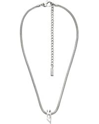 DIESEL - Stainless Steel Chain Necklace - Lyst