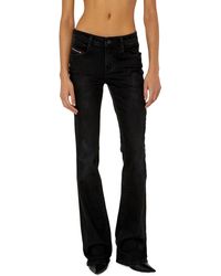 DIESEL Bootcut and Flare Jeans - Nero