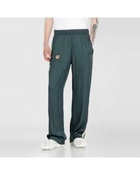 DIESEL - Satin Track Pants With Patches - Lyst