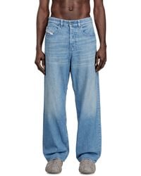 DIESEL - Relaxed Jeans Low Waist 2001 D-Macro, Dark, Button Fly - Lyst
