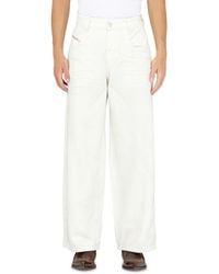 DIESEL - Relaxed Jeans High Waist 1982 D-Hakou, Button Fly - Lyst