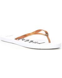 just married flip flops kate spade