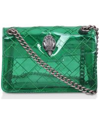 green clear bag