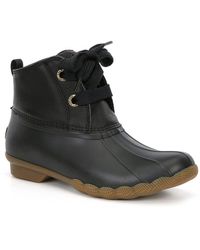 diamond weave saltwater bootie