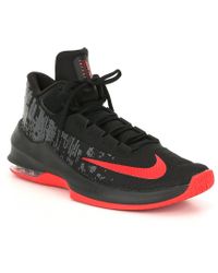 nike air max infuriate 2 mid black red