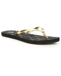 yellow box flip flops dillards