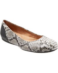 sonoma leather ballet flats