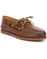 men's gold cup authentic original rivingston boat shoe