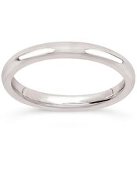 Dinny Hall - 2Mm Court Wedding Band - Lyst