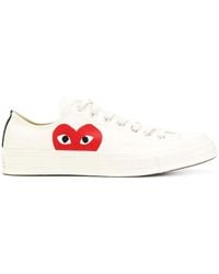 converse nere basse comme des garcons