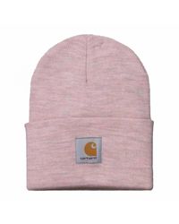Carhartt Cappello A Cuffia Con Logo - Rosa