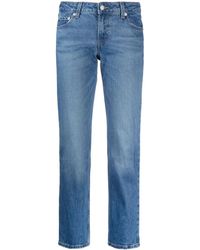 Levi's Denim Low Pitch Bootcut Jeans in Blue | Lyst