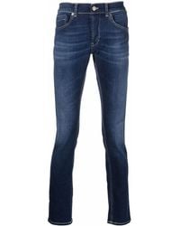 Dondup Low-rise Skinny Jeans - Blue