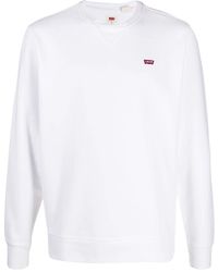 levis white jumper